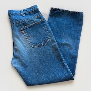 Vintage Levis 517 Jeans Mens 36 x 30 Orange Tab Straight Leg Bootcut 80s 90s